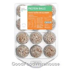 Health Enthusiast Wholesale Peanut Butter Blueberry Protein Balls - Vegan