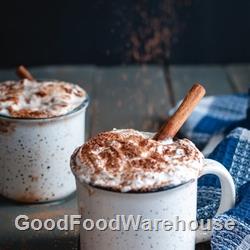 SHOTT Cinnamon Hot Chocolate Recipe with Good Food Warehouse. Best SHOTT Beverages Syrup Wholesaler Australia.