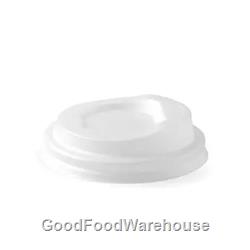 Clear BioPak PLA Industrially Compostable Lids