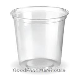 Clear Cold Bowls 700ml from BioPak Unbranded