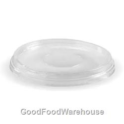 240-960ml Clear Bowl Lids for BioPak Cold Cups