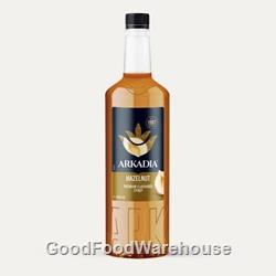 1Ltr Arkadia Beverages Hazelnut Syrup