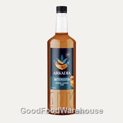 1Ltr Arkadia Beverages Butterscotch Syrup