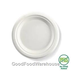 18cm Round Plates Compostable from BioPak