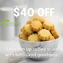 $40 OFF First Time Purchase Bitesized Cookies