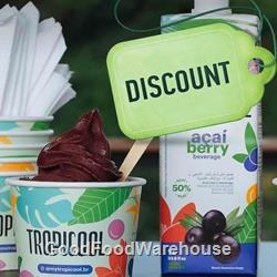 100% Acai Pulp for Soft Serve Machines - DISCOUNTED PRICE