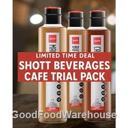 SHOTT Beverages Coffee Syrup, Pumps & Powders Starter Pack