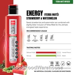 Energy Yerba Maté Strawberry Watermelon Syrups by SHOTT Beverages