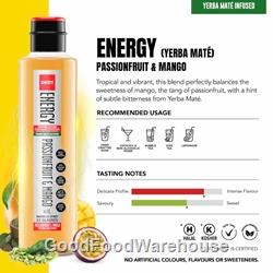 Energy Yerba Maté Passionfruit Mango Syrups by SHOTT Beverages