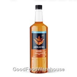 1Ltr Arkadia Beverages 99% Sugar Free Caramel Syrup