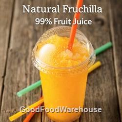 Fruchilla 99% Fruit Orange Mango Slushie Mix by Rainbow Syrups