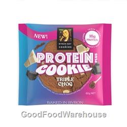Byron Bay Cookies Protein Plus Triple Choc 60g individually wrapped protein cookie wholesale distributor