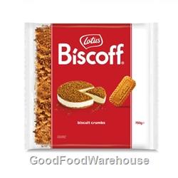 Lotus Biscoff Cookie Crumbs 750g wholesale foodservice bag distributor Australia bulk supply
