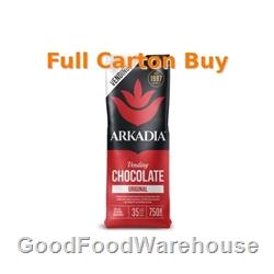 Arkadia Original Vending Chocolate Powder 750g for vending machines