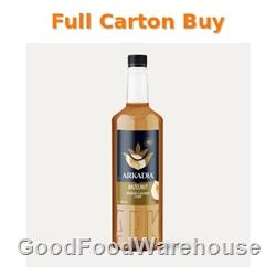 1Ltr Arkadia Beverages Hazelnut Syrup - Carton Buy