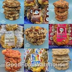 Melbourne Cookie Co. gourmet chunky café cookies supplied wholesale by Good Food Warehouse with Australia-wide delivery for cafés and foodservice venues.