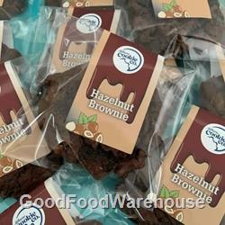 Hazelnut Brownie Cookies individually wrapped for cafes, coffee shops and foodservice venues, supplied wholesale across Australia.