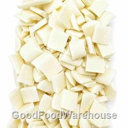 Chockex White premium non-tempering white compound chocolate for coating, melting, decorating cakes, biscuits, desserts and bakery products.